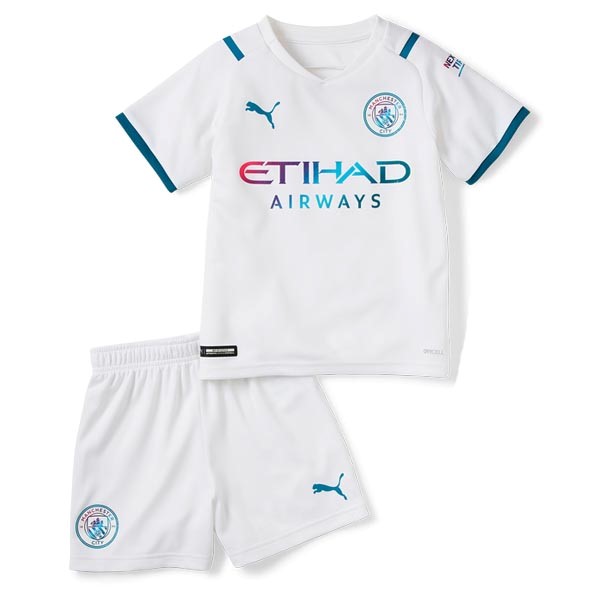 Trikot Manchester City Auswarts Kinder 2021-22